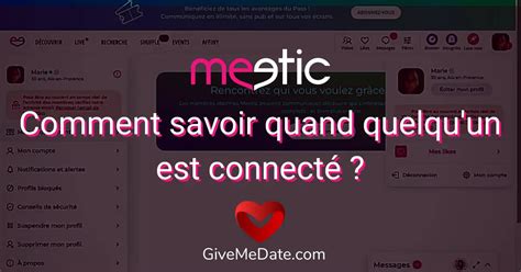 Meetic point vert : sachez quand un membre est。